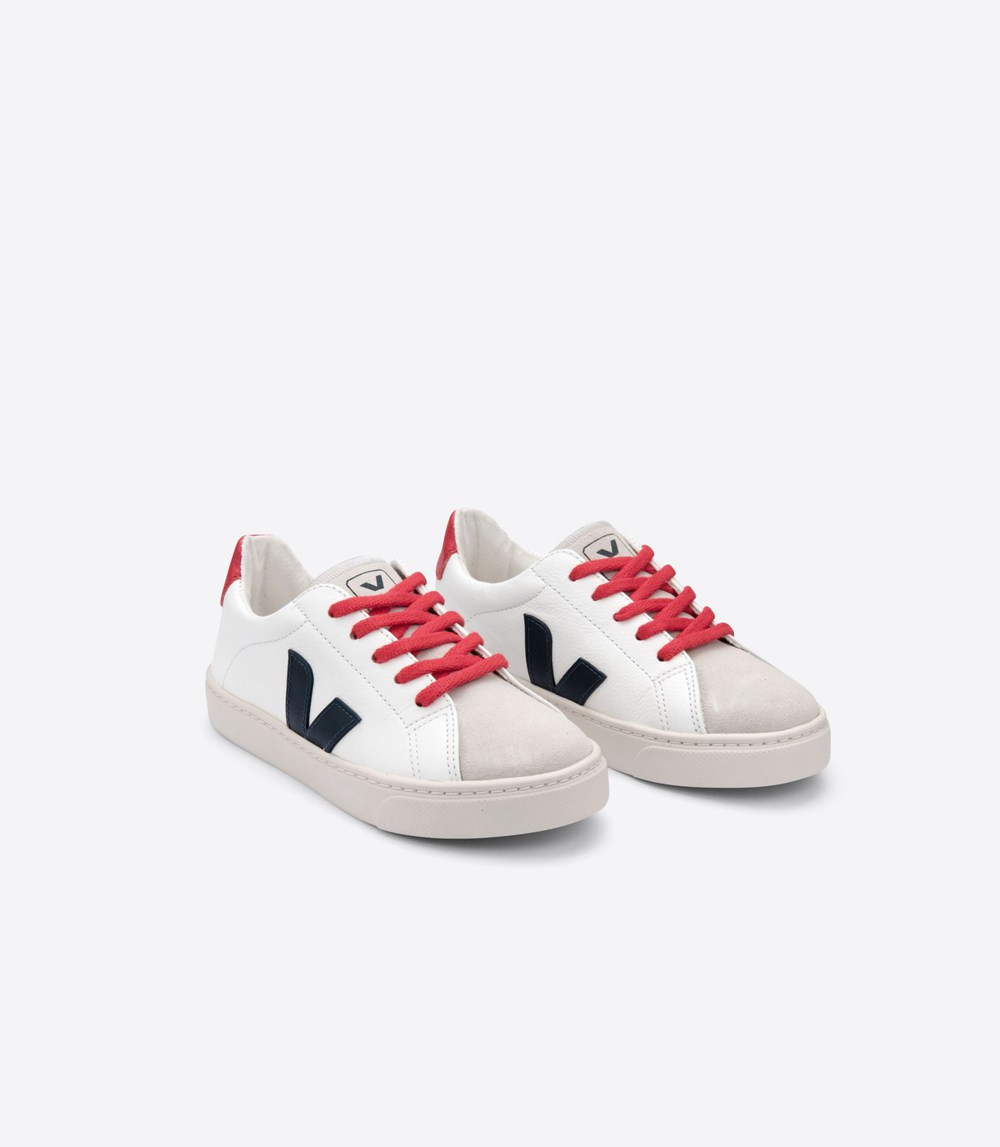 Veja Trainers Kids White - Esplar Lace Chromefree - TBEF-65784